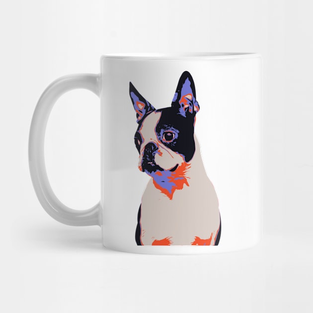 French Bulldog Retro Art by boholoc0